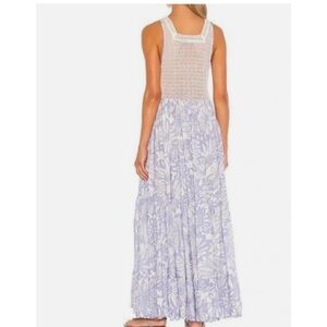 Free People Lilac Floral Maxi Dress